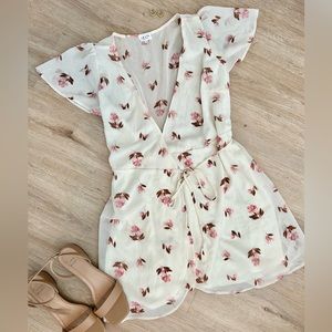 FLORAL WRAP DRESS - BOUTIQUE